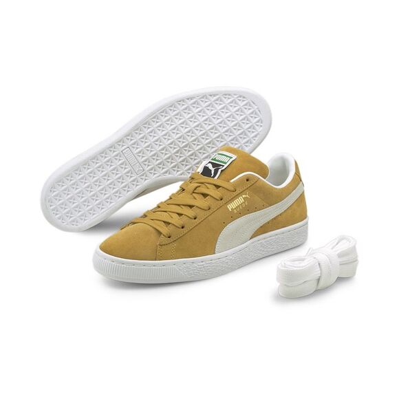 Puma Mens Suede Classic XXI Yellow Shoes (NWT) - Picture 5 of 5